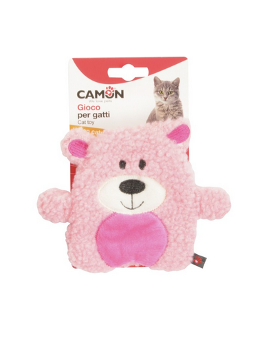 CAM AG134 GIOCO GATTO POLIESTERE FRUSCIANTE ORSETTI CON CATNIP