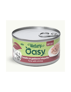 OASY WET CAT 85GR LATTINA NATURY TONNETTO CON GAMBERONE INDOPACIFICO OAWNJCL008517A