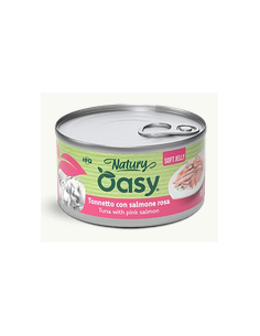 OASY WET CAT 85GR LATTINA NATURY TONNETTO CON SALMONE ROSA OAWNJCL008525A