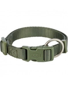 TX201633 DOG COLLARE PREMIUM MIS.M-L 35-55CM/20MM VERDE OLIVA