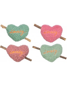 TX4247 CAT GIOCO CUORICINO IN PELUCHE MATATABI 12CM