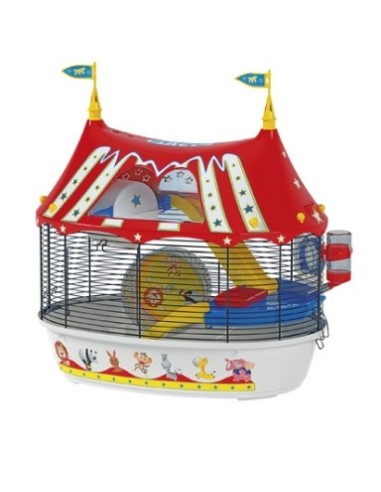 ferplast gabbia criceti circus fun