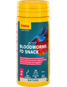 SERA FD SNACK BLOODWORMS...
