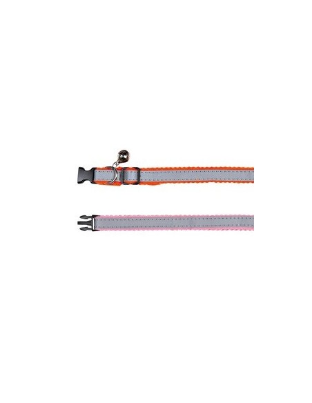 tx4145 cat collare per gatti in plast/feltro riflet