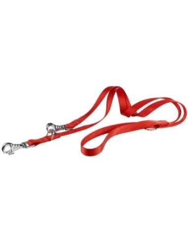 ferp dog guinzaglio club ga25/200 rosso 75365922