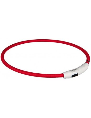tx12702 dog collare anello luminoso flash usb mis.l-xl 65cm
