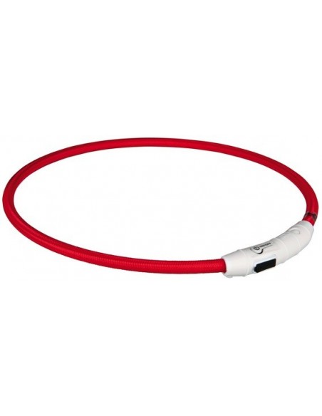 tx12702 dog collare anello luminoso flash usb mis.l-xl 65cm