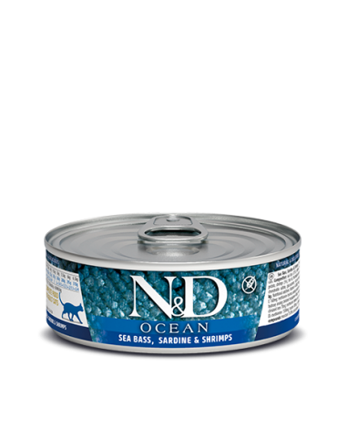 farmina cat 80gr n&d ocean adult...