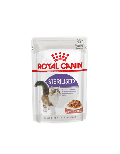 royal cat 85gr busta gravy sterilised...