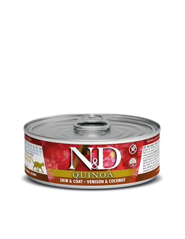 farmina cat 80gr n&d quinoa skin&coat...