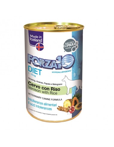 Forza 10 DOG DIET 400GR CERVO RISO...