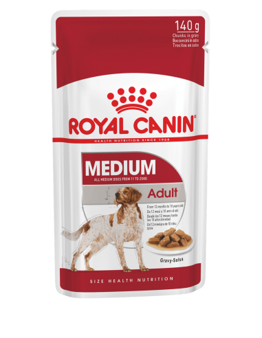 royal dog wet adult medium 140gr...
