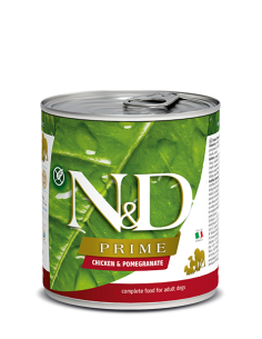 farmina dog 285gr n&d prime adult pollo&melograno