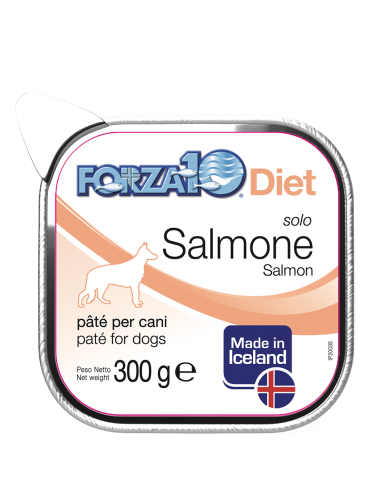 f10 dog diet 300gr solo salmone 0712307