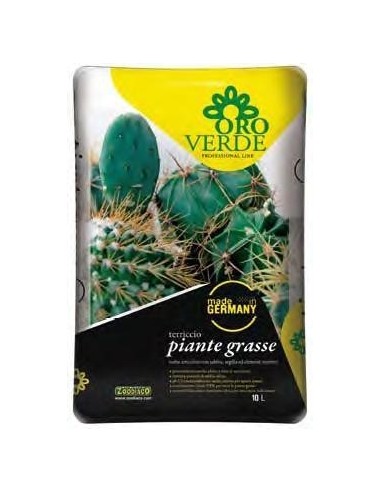 oro verde terriccio piante grasse 10 lt