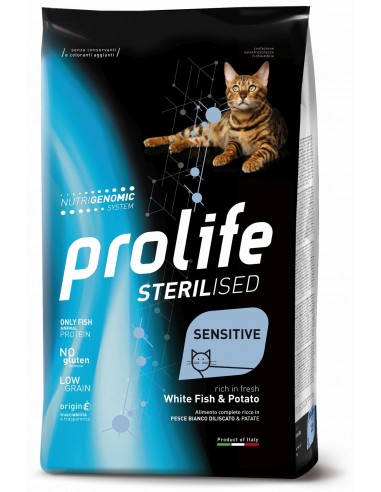 prolife cat adult 1,5kg sterilised sensitive white fish&potato zpd.35874