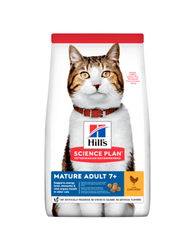hills cat 300gr mature 7+ pollo 604096