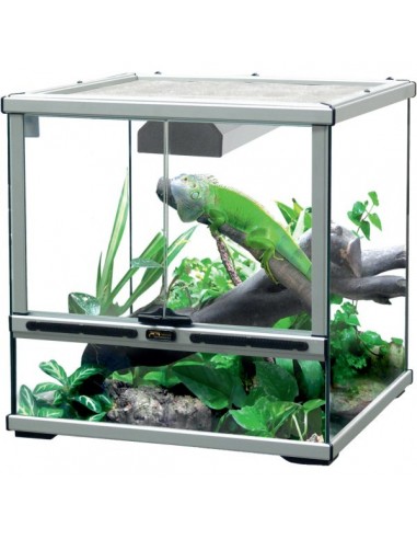zolux terrario silver 45x45x45