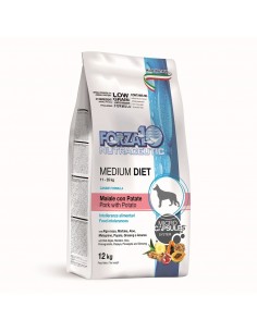 f10 dog diet 12kg medium maiale e patate 0110412