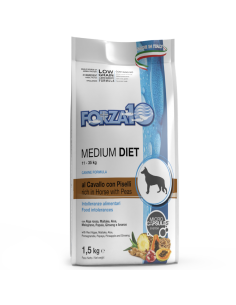 f10 dog 1,5kg diet medium cavallo e piselli 0110315