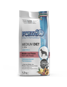 f10 dog 1,5kg diet medium maiale e patate 0110415
