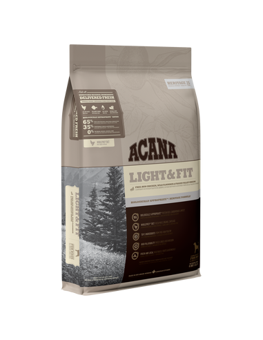 acana dog heritage adult light&fit 2kg