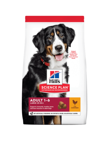 hills dog 12kg ad large breed pollo...