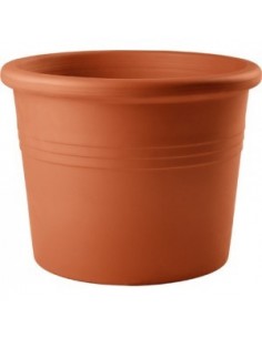 tarvisium vaso cilindrico righato 43 cm