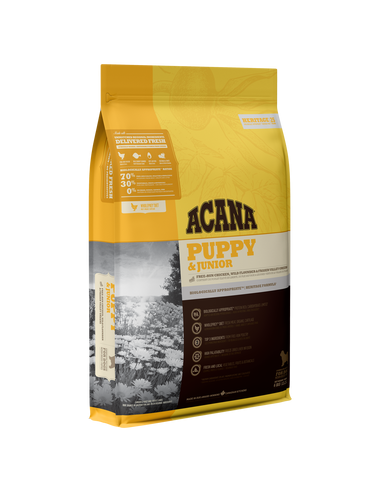 acana dog heritage puppy&junior medium 11,4kg