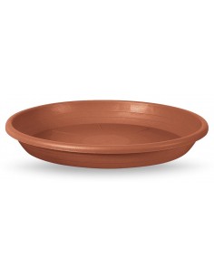 veca sottovaso plastica cilindro terracotta 32 cm