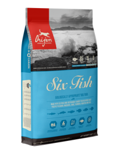 orijen dog six fish 11,4kg ordrdfis11040