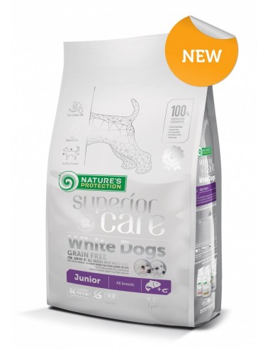 np sc white dogs junior 1,5kg grain...