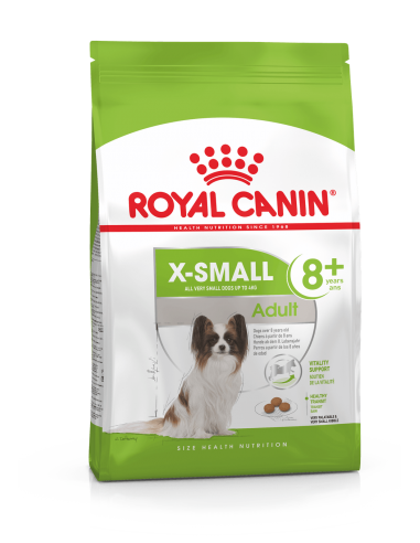 royal dog x-small adult +8 500gr shn1053