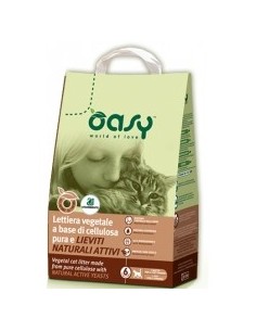 oasy lettiera gatti vegetale orzo e neem 6 lt