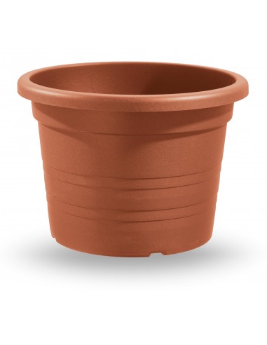 veca vaso cilindro 27cm terracotta