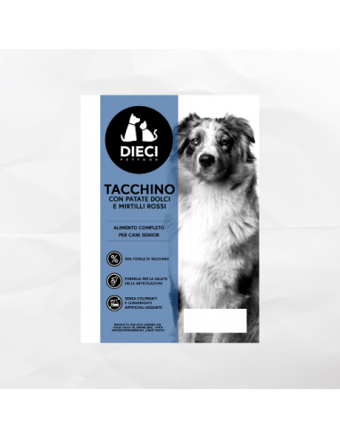 dieci dog 6kg grain free senior...