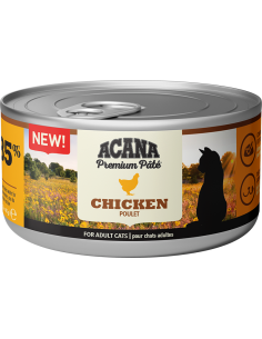 acana cat 85gr lattina premium pate' pollo acwpcchl0085