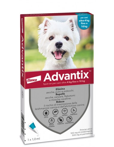 advantix dog 4-10kg 1 fiala