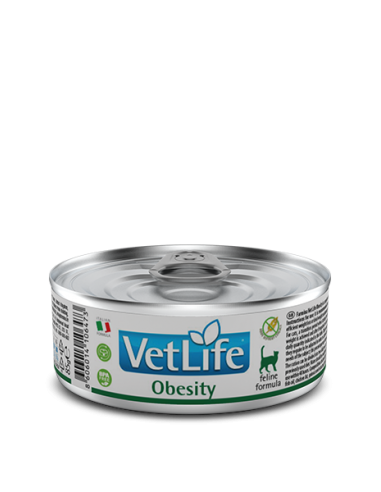 farmina cat 85gr vet life obesity 