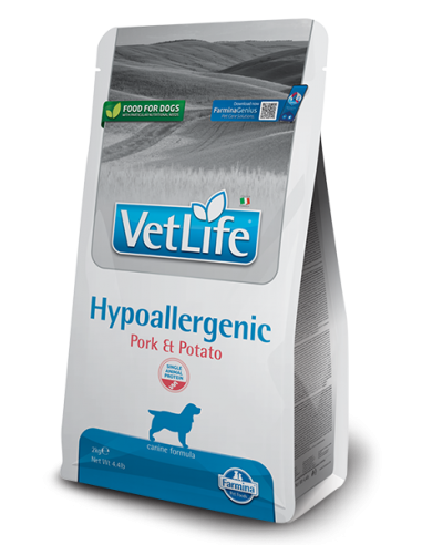 farmina dog 2kg vet life hypoallergenic