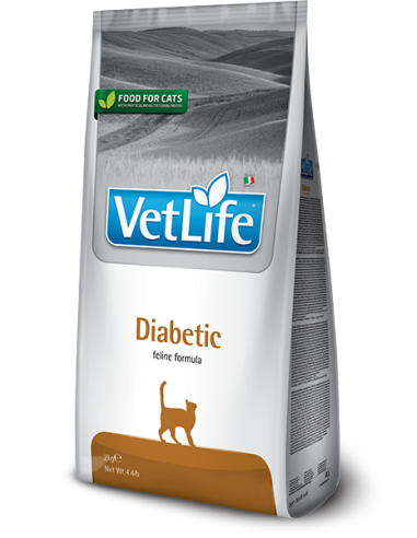 farmina cat 2kg vet life diabetic