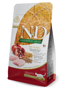 farmina cat 1,5kg n&d...