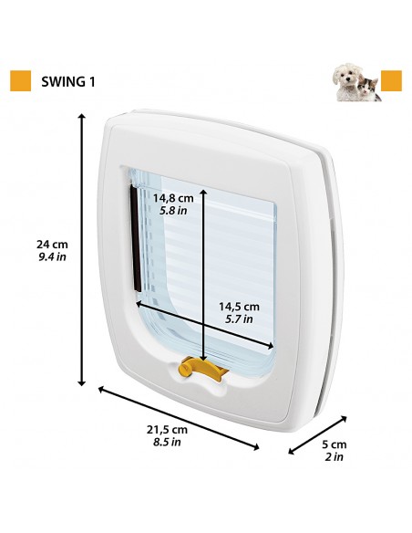 ferp dog portina swing 1 marrone 72101012