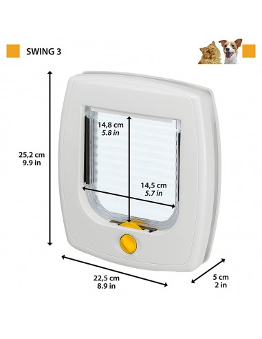 ferp dog portina swing 3 marrone...