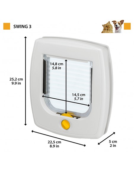 ferp dog portina swing 3 marrone 72102012