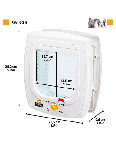 ferp dog portina swing 5 marrone...