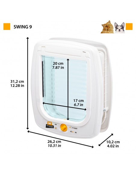 ferp dog portina swing 9 marrone 72105012