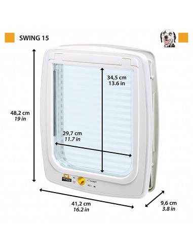 ferp dog portina swing 15 bianco...