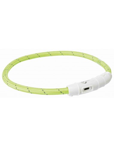 tx12701 dog collare anello luminoso flash usb mis.m-l 45cm