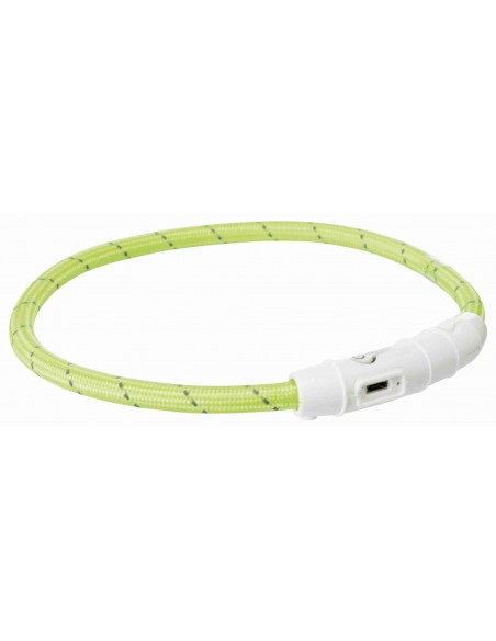 tx12702 dog collare anello luminoso flash usb mis.l-xl 65cm